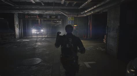 Resident Evil 2 remake Leon [2nd]: Parking Garage, .